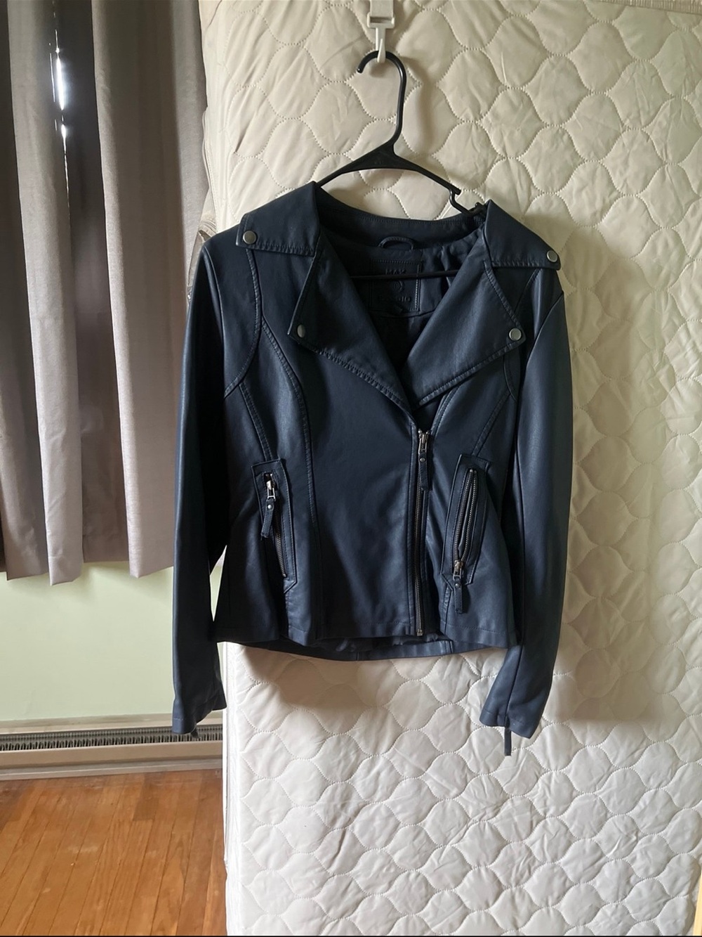 Women's Faux Leather Motorcycle Jacket